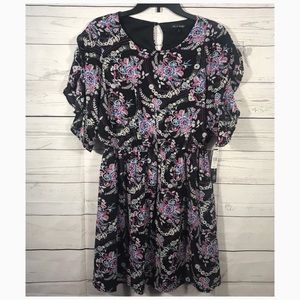 🛍️ As U Wish | Black Floral Dress Sz Large